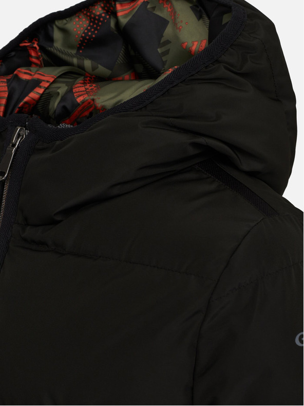 Geox Črna fantovska jakna Geox Dennie