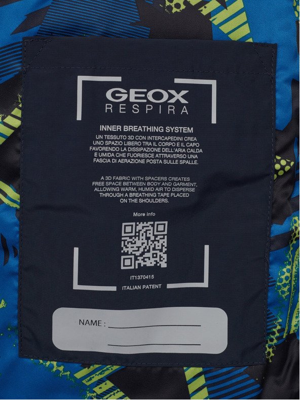 Geox Temno modra fantovska jakna Geox Dennie