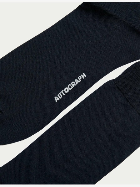 Marks & Spencer 3 pari nogavic iz visokega egipčanskega bombaža Marks & Spencer mornarsko modra