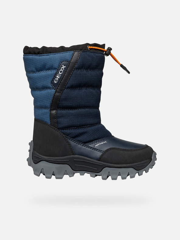 Geox Modrá chlapčenská zimná obuv Geox Himalaya Abx