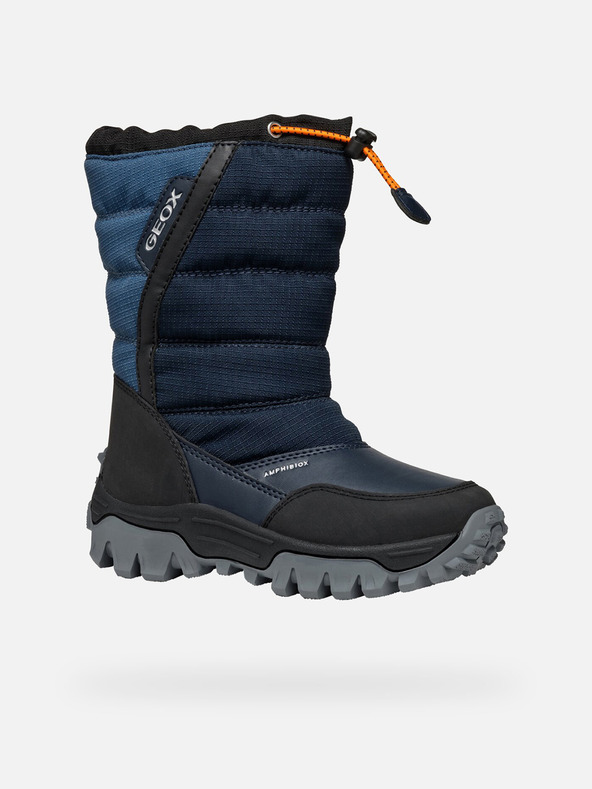 Geox Modrá chlapčenská zimná obuv Geox Himalaya Abx