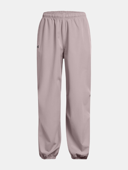 Under Armour Dekliške športne hlače Under Armour Unstoppable Wvn Wide Leg-GRY
