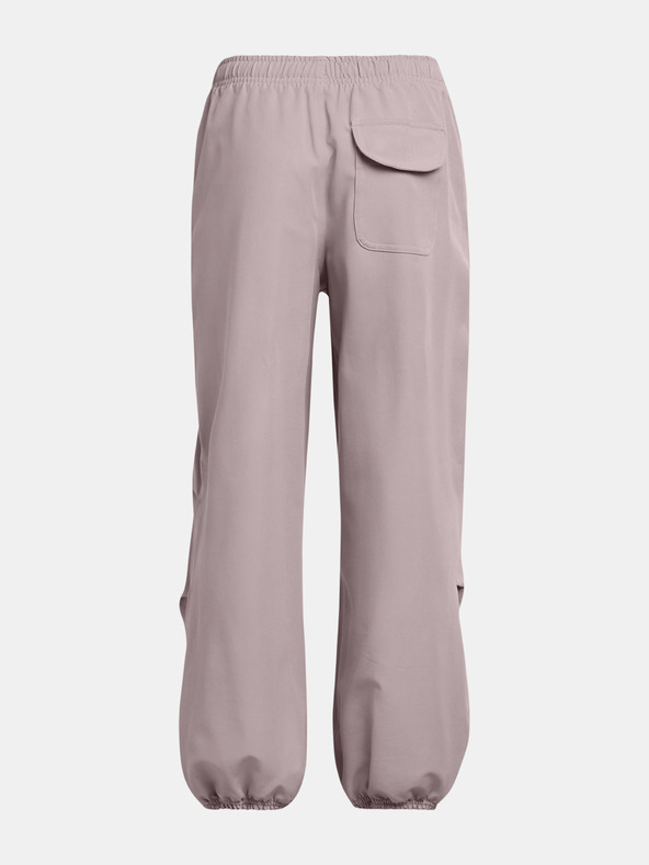 Under Armour Dekliške športne hlače Under Armour Unstoppable Wvn Wide Leg-GRY