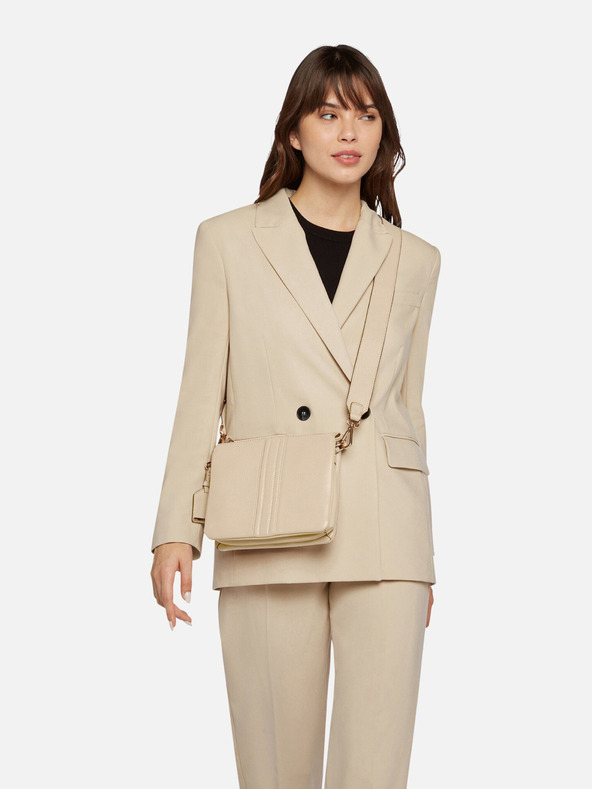 Geox Kremasta ženska torbica Crossbody Geox Clarissa