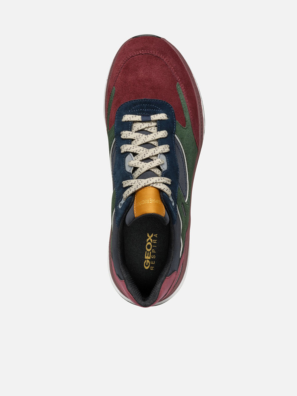 Geox Moške superge Geox Spherica Actif X1 v bordo barvi