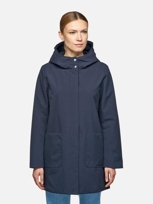 Geox Tmavmodrá dámska parka Geox Floretia