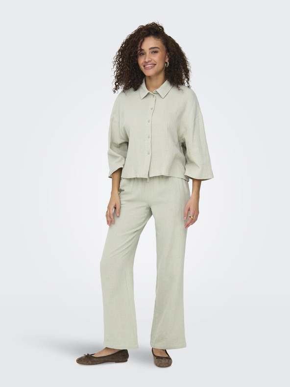 Jacqueline de Yong Zelena ženska srajca JDY