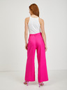 Orsay Temno roza ženske platnene hlače ORSAY