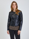 Orsay Črna ženska usnjena jakna ORSAY