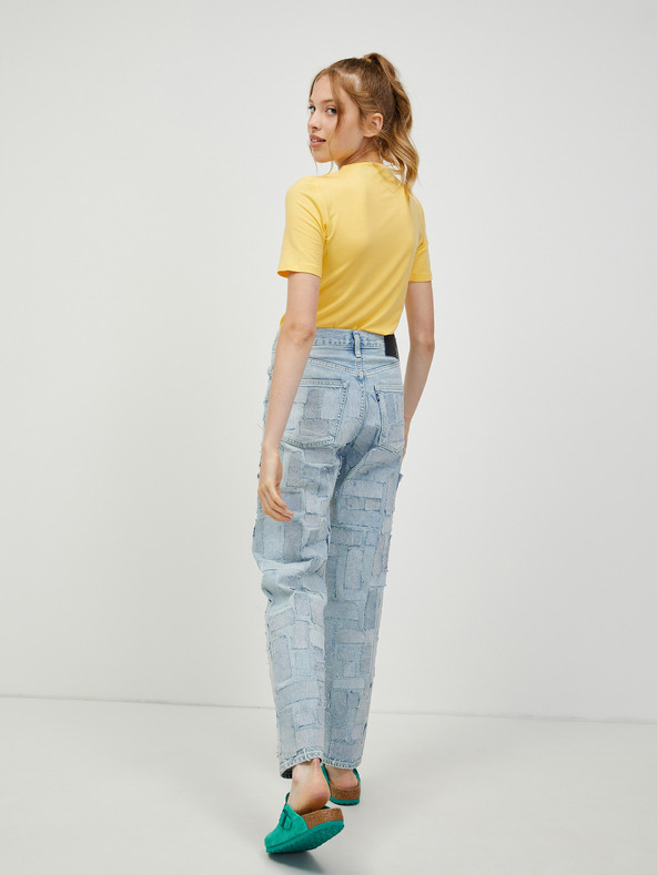 Vero Moda Rumena majica VERO MODA Glow