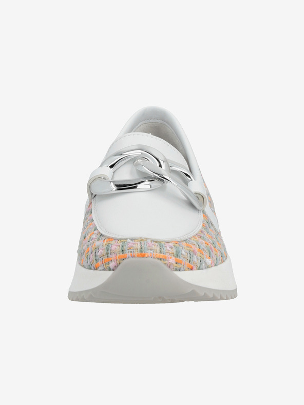 Rieker Beli ženski mokasini Rieker