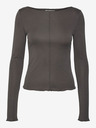 Vero Moda Rjava ženska majica Vero Moda Maggie