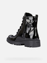 Geox Črni dekliški gležnjarji Geox Casey