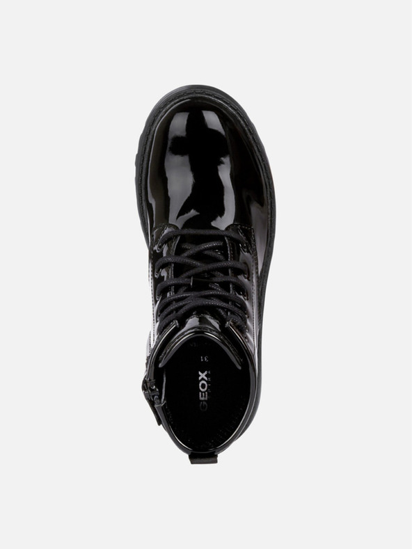 Geox Črni dekliški gležnjarji Geox Casey