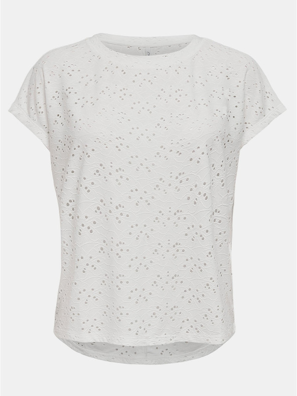 ONLY Kremasta vzorčasta bluza ONLY Milla