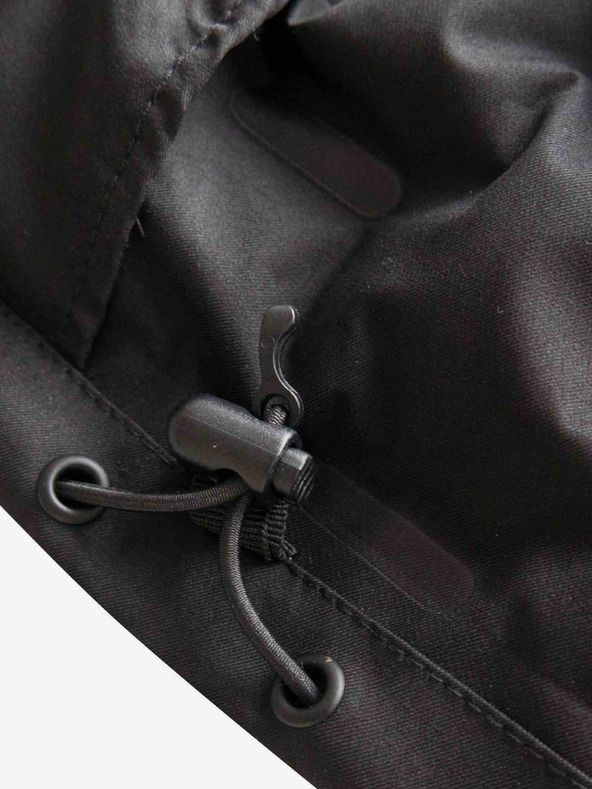 ALPINE PRO Črn moški izoliran napihljiv jopič ALPINE PRO HERDEN