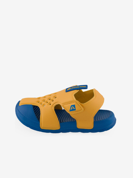 ALPINE PRO Modro-rumeni otroški poletni čevlji ALPINE PRO BREDO