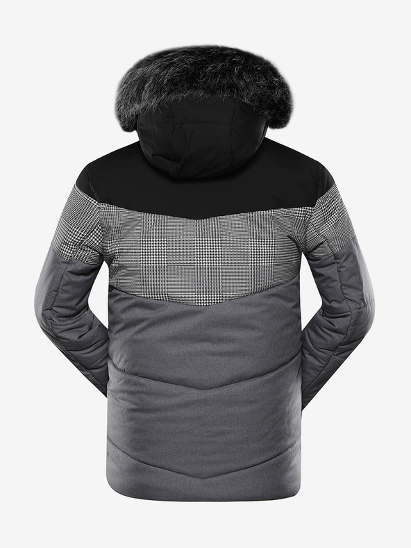 ALPINE PRO Moška ptx membranska jakna ALPINE PRO SAPTAH siva