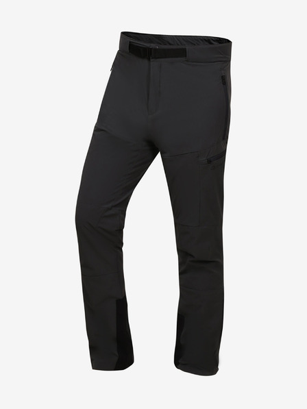 ALPINE PRO Moške softshell hlače ALPINE PRO ZEBIN sive barve