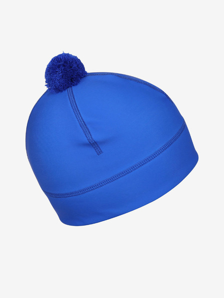 ALPINE PRO Funkcionalna kapa s pompom ALPINE PRO ABERE modra