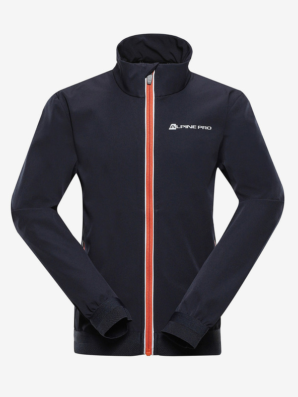ALPINE PRO Oranžno-modra otroška softshell jakna ALPINE PRO TYCHO