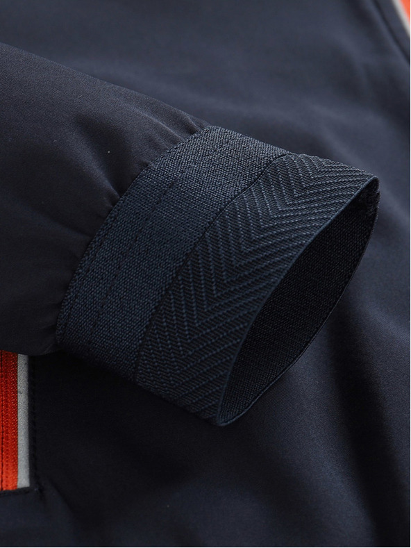 ALPINE PRO Oranžno-modra otroška softshell jakna ALPINE PRO TYCHO