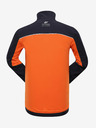 ALPINE PRO Modra in oranžna moška softshell jakna ALPINE PRO TYCH