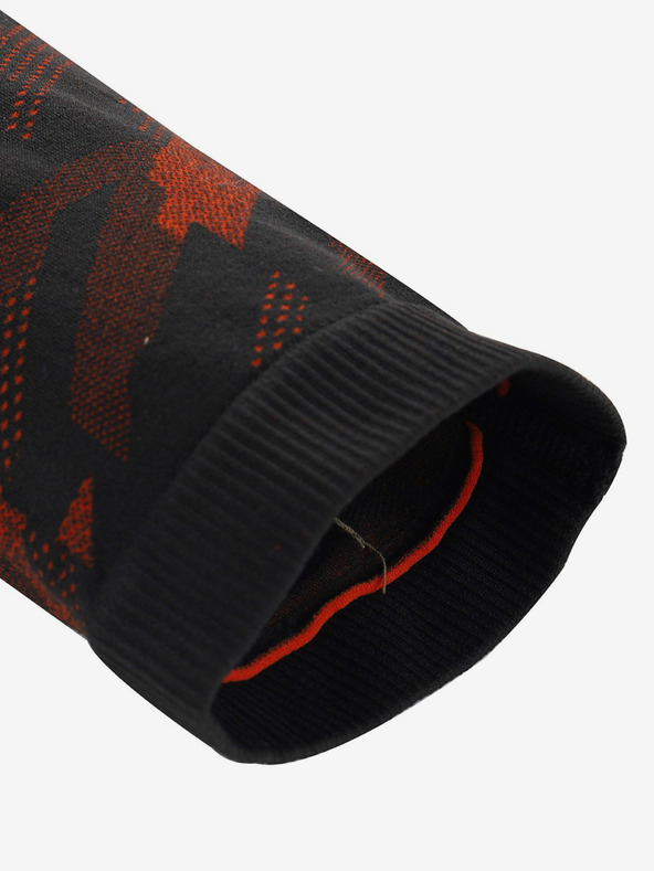 ALPINE PRO Črno-rdeče moško funkcionalno spodnje perilo ALPINE PRO CALON