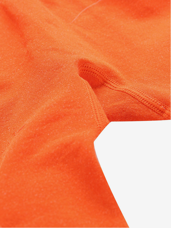 ALPINE PRO Oranžne moške funkcionalne spodnje hlače ALPINE PRO ELIB