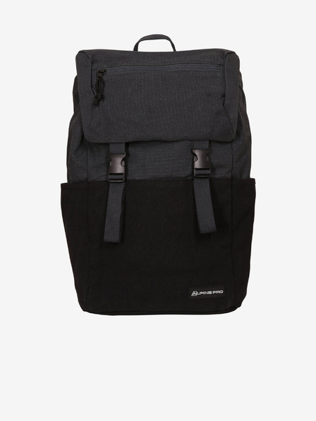 ALPINE PRO Črn mestni nahrbtnik ALPINE PRO DIORE 22l