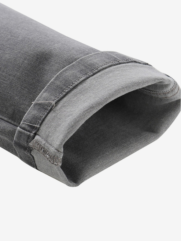 NAX Sive moške slim fit kavbojke NAX GERW