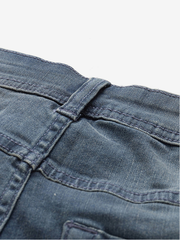 NAX Modre moške kratke hlače iz džinsa NAX FEDAB