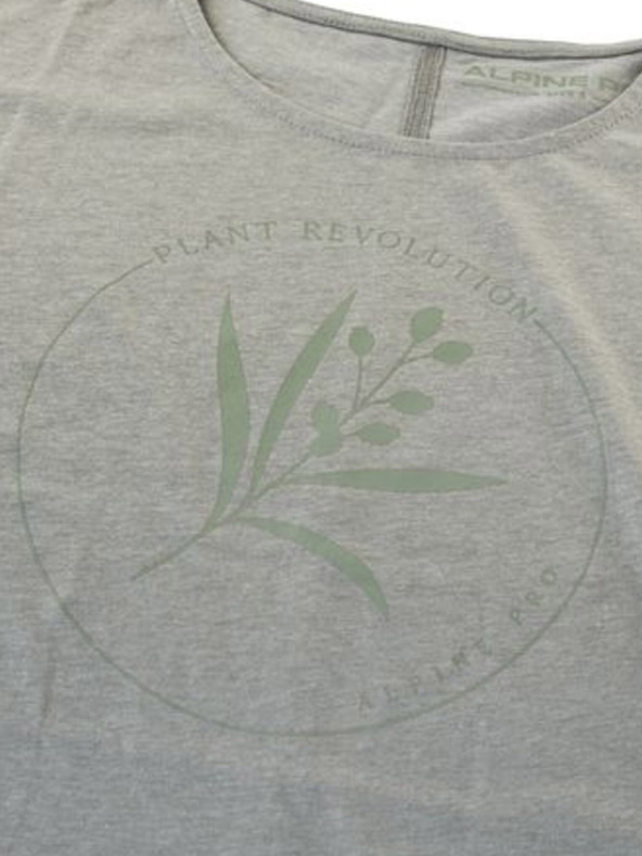 ALPINE PRO Svetlo zelena ženska majica ALPINE PRO UDAWA