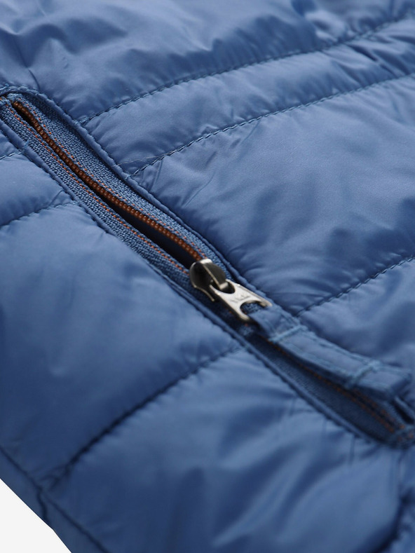 ALPINE PRO Modra otroška obojestranska zimska bunda ALPINE PRO EROMO