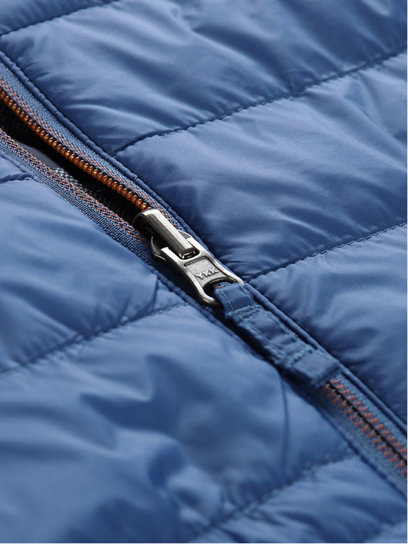 ALPINE PRO Modra otroška obojestranska zimska bunda ALPINE PRO EROMO