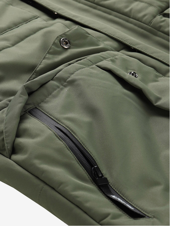 ALPINE PRO Zelen moški jopič z membrano ALPINE PRO HARD