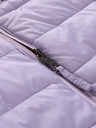 ALPINE PRO Vijolična otroška obojestranska zimska bunda ALPINE PRO EROMO
