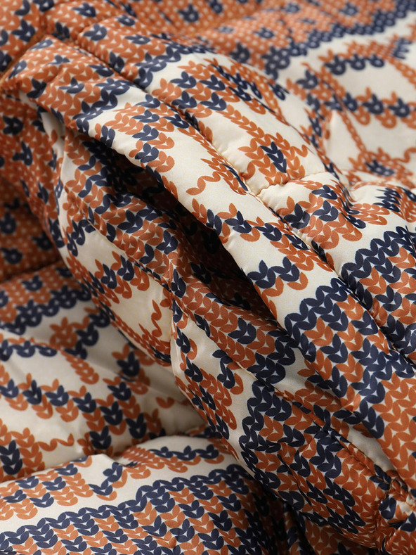 ALPINE PRO Rjava in modra moška zimska jakna ALPINE PRO EROM