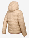 ALPINE PRO Bež in roza otroška obojestranska zimska bunda ALPINE PRO EROMO