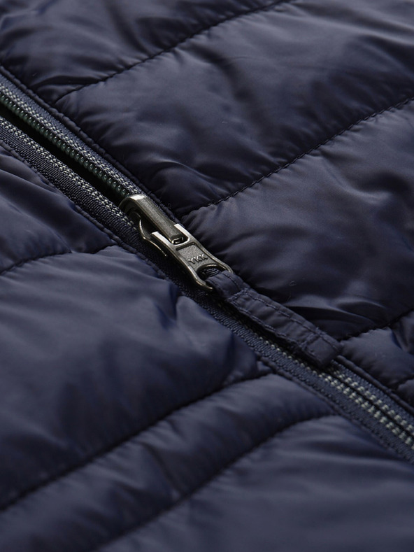 ALPINE PRO Kaki-modra otroška reverzibilna zimska bunda ALPINE PRO EROMO