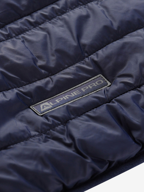 ALPINE PRO Kaki-modra otroška reverzibilna zimska bunda ALPINE PRO EROMO