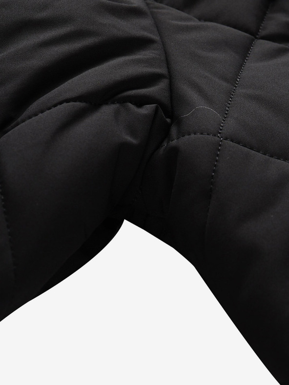 ALPINE PRO Črni ženski zimski prešiti plašč ALPINE PRO GOSBERA