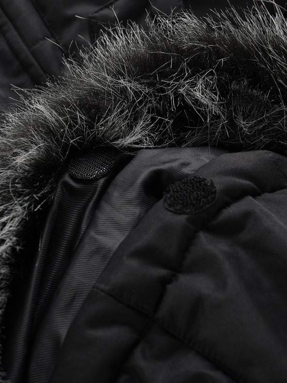 ALPINE PRO Črna ženska zimska jakna ALPINE PRO EGYPA