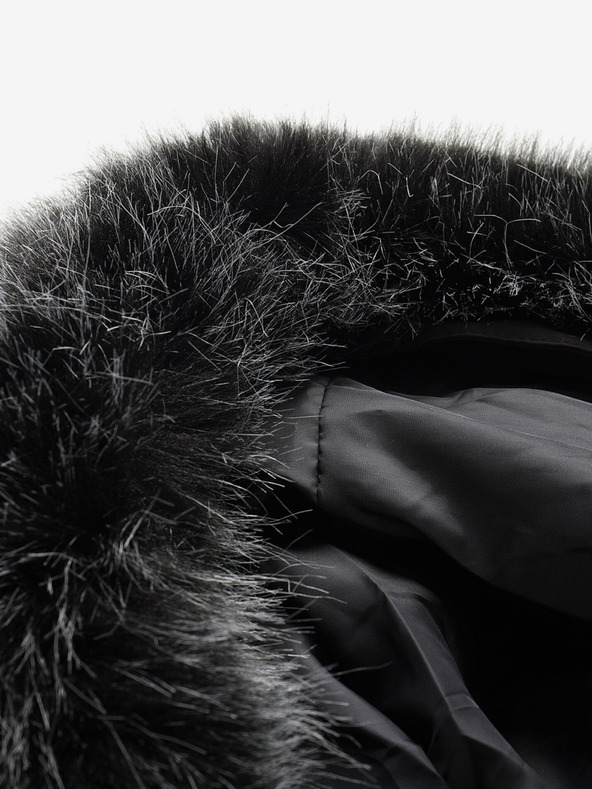 ALPINE PRO Črna ženska zimska jakna ALPINE PRO LODERA