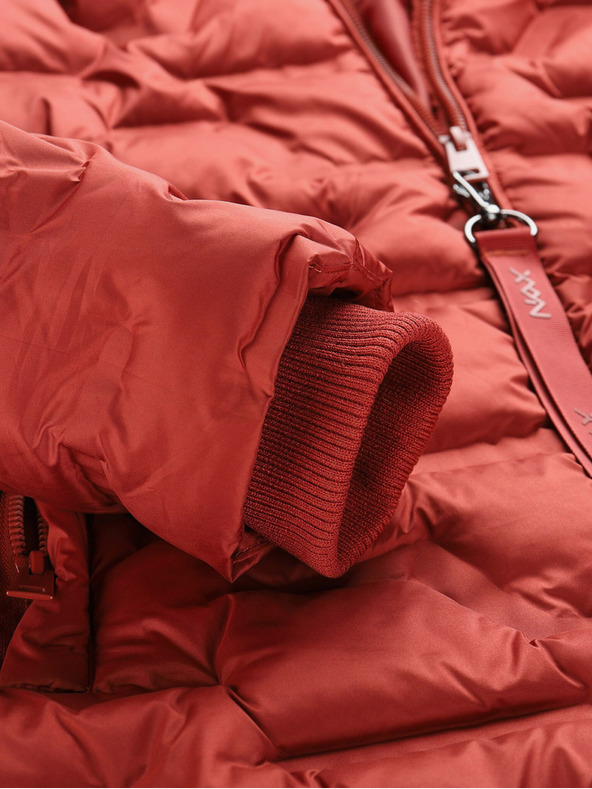 NAX Rjava ženska zimska prešita jakna NAX RAFFA