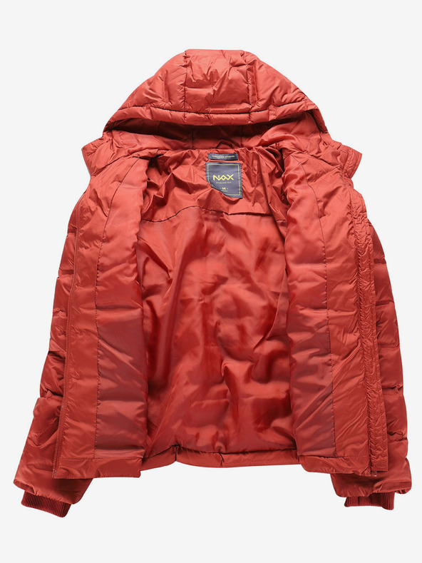 NAX Rjava ženska zimska prešita jakna NAX RAFFA