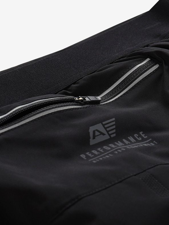 ALPINE PRO Črno žensko športno krilo ALPINE PRO BEREWA