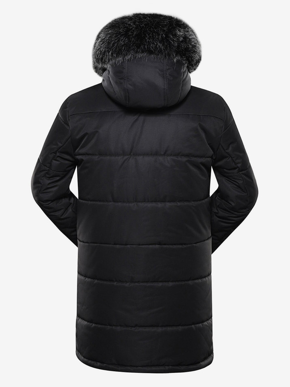 ALPINE PRO Črna moška zimska jakna ALPINE PRO Egyp