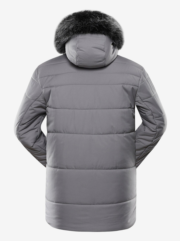 ALPINE PRO Siva moška zimska jakna ALPINE PRO LODER