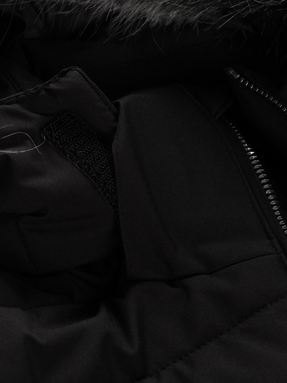 ALPINE PRO Črna moška zimska jakna ALPINE PRO LODER